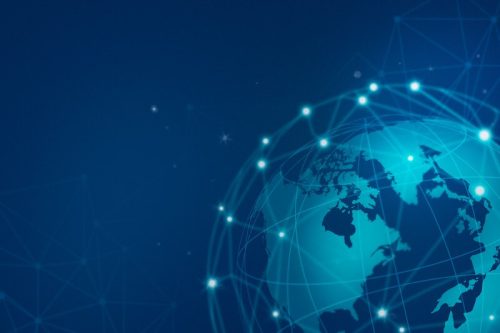 ziemia gps sieć połączeń satelitarnych